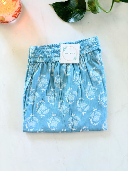 SEO Description: Elevate your sleepwear with these 100% organic cotton pajama pants featuring an elastic waistband, deep pockets, and a delicate winter-inspired pattern. Available in petite, short, tall, and plus sizes. Ideal for new moms, girls' trips, sleepovers, and more. Experience the natural benefits of organic cotton that keeps you comfortable in all seasons. Shop now for eco-friendly sleepwear with no shrinkage or stretch.